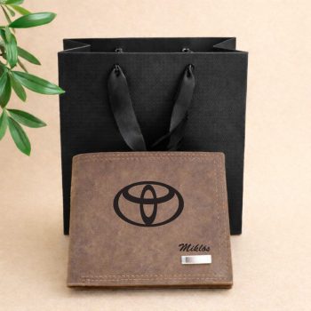 Toyota logós férfi pénztárca