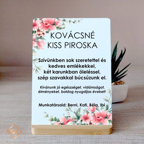 Alumínium fotópanel - Nyugdíjba vonulás-01 