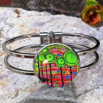 Hundertwasser karkötő