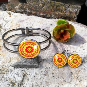 Sárga mandala szett