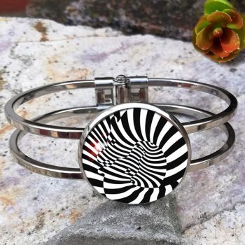 Victor Vasarely Zebrák karkötő