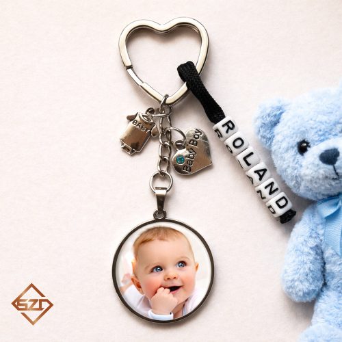 Baba kulcstartó saját fotóval-03