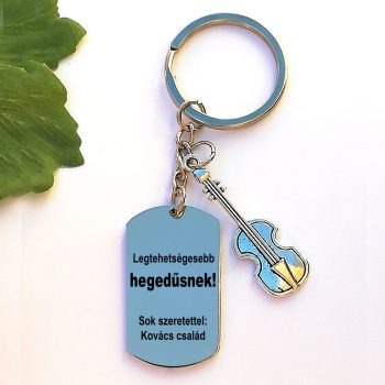 Legtehetségesebb hegedűsnek kulcstartó