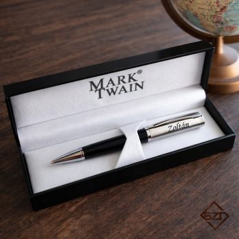 Mark Twain fekete-ezüst toll