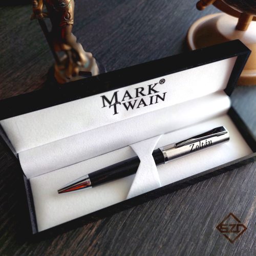 Mark Twain fekete-ezüst toll