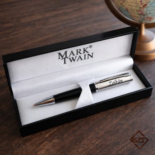 Mark Twain fekete-ezüst toll