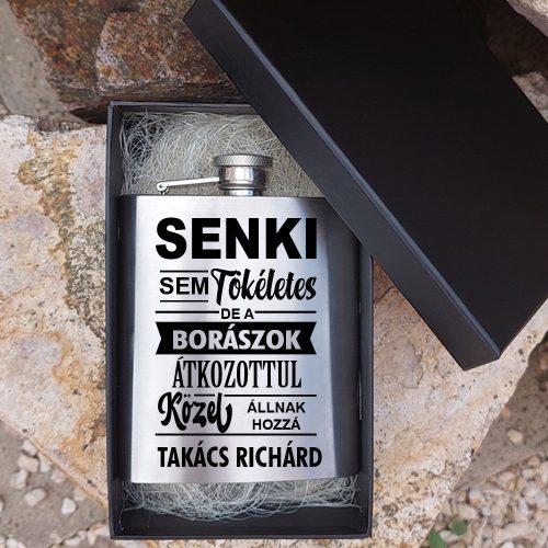 Senki sem tökéletes de a borászok flaska