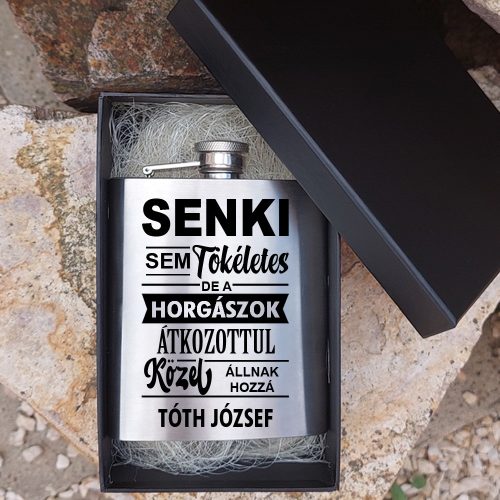 Senki sem tökéletes de a horgászok flaska