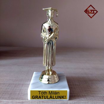 Diplomás fiú - Gratulálunk