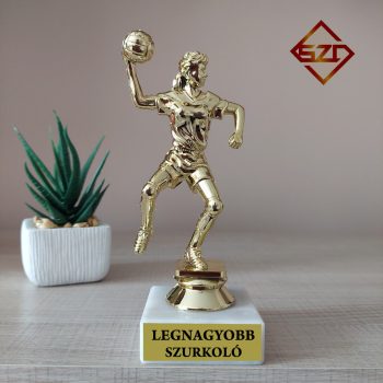 Kézilabdázó serleg - Legnagyobb szurkoló