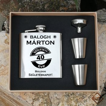 Született 40 éve flaska szett