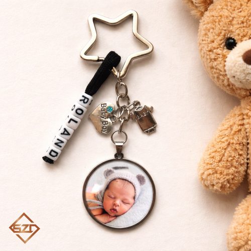 Baba kulcstartó saját fotóval-02