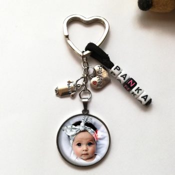 Baba kulcstartó saját fotóval-04