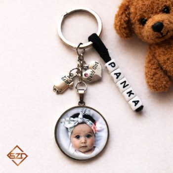 Baba kulcstartó saját fotóval-05