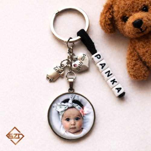 Baba kulcstartó saját fotóval-05