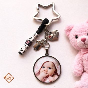 Baba kulcstartó saját fotóval-06