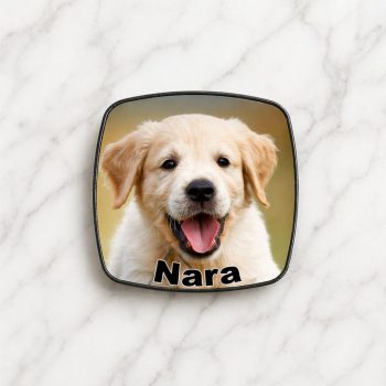 Fém hűtőmágnes-állat