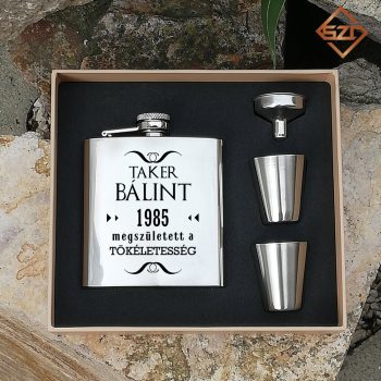 Megszületett a tökéletesség acél flaska szett