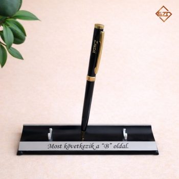 Fekete-arany slim toll dobozban