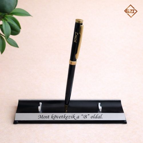 Fekete-arany slim toll dobozban