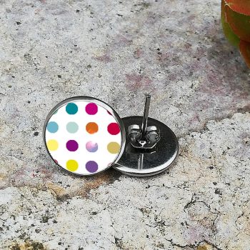 Színes pöttyös stekkeres