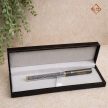 Ezüst kristályos toll díszdobozban