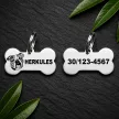 40×22 mm-es amerikai bulldog kutyabiléta