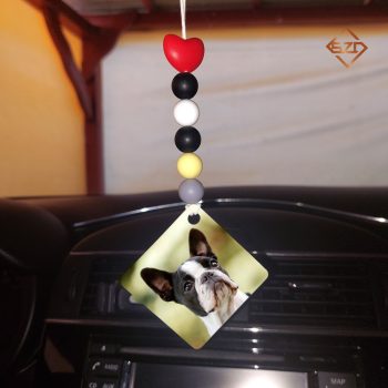 Négyzet alakú autós dísz-02