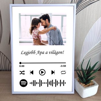 Zenekódos kép - Apukáknak