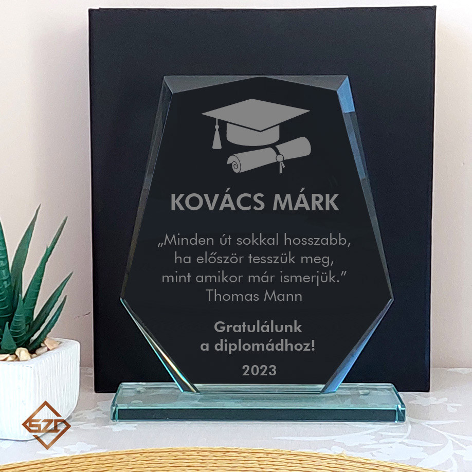 Diplomaosztó üveg díj díszdobozban-02